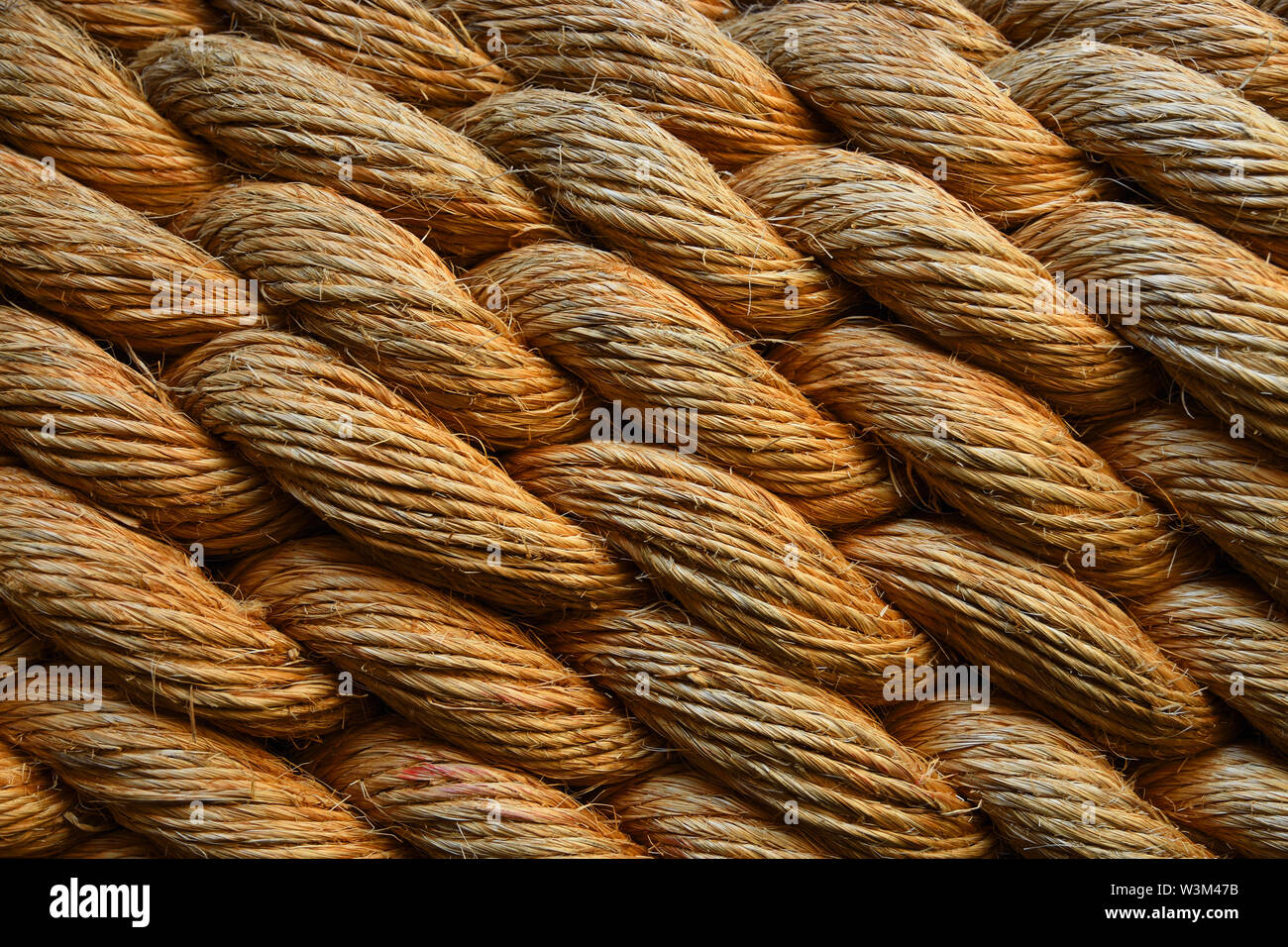 Thick Rope Closeup Texture Of Weaving Stock Photo - Download Image Now -  Abstract, Backgrounds, Close-up - iStock