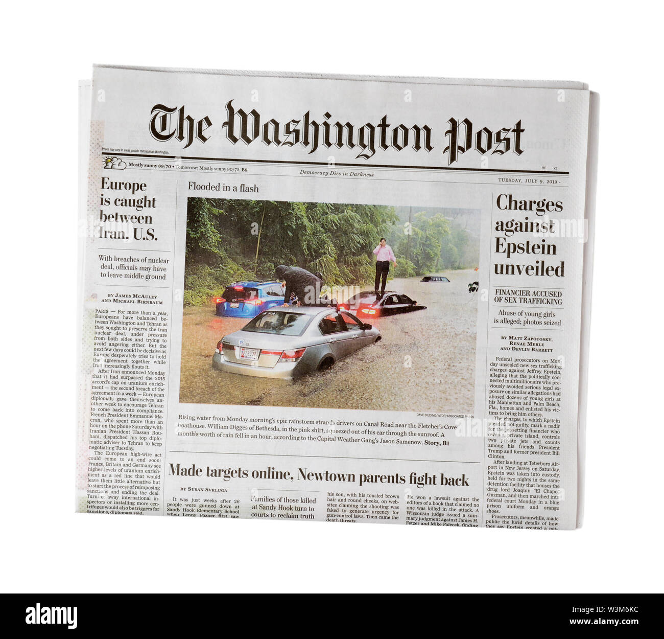 Washington Post newspaper Stock Photo