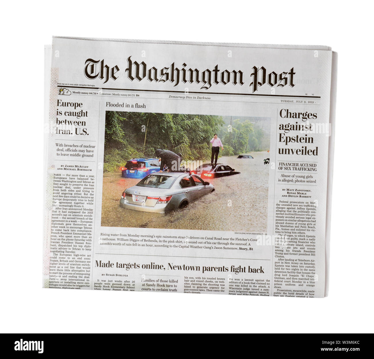 washington post front page