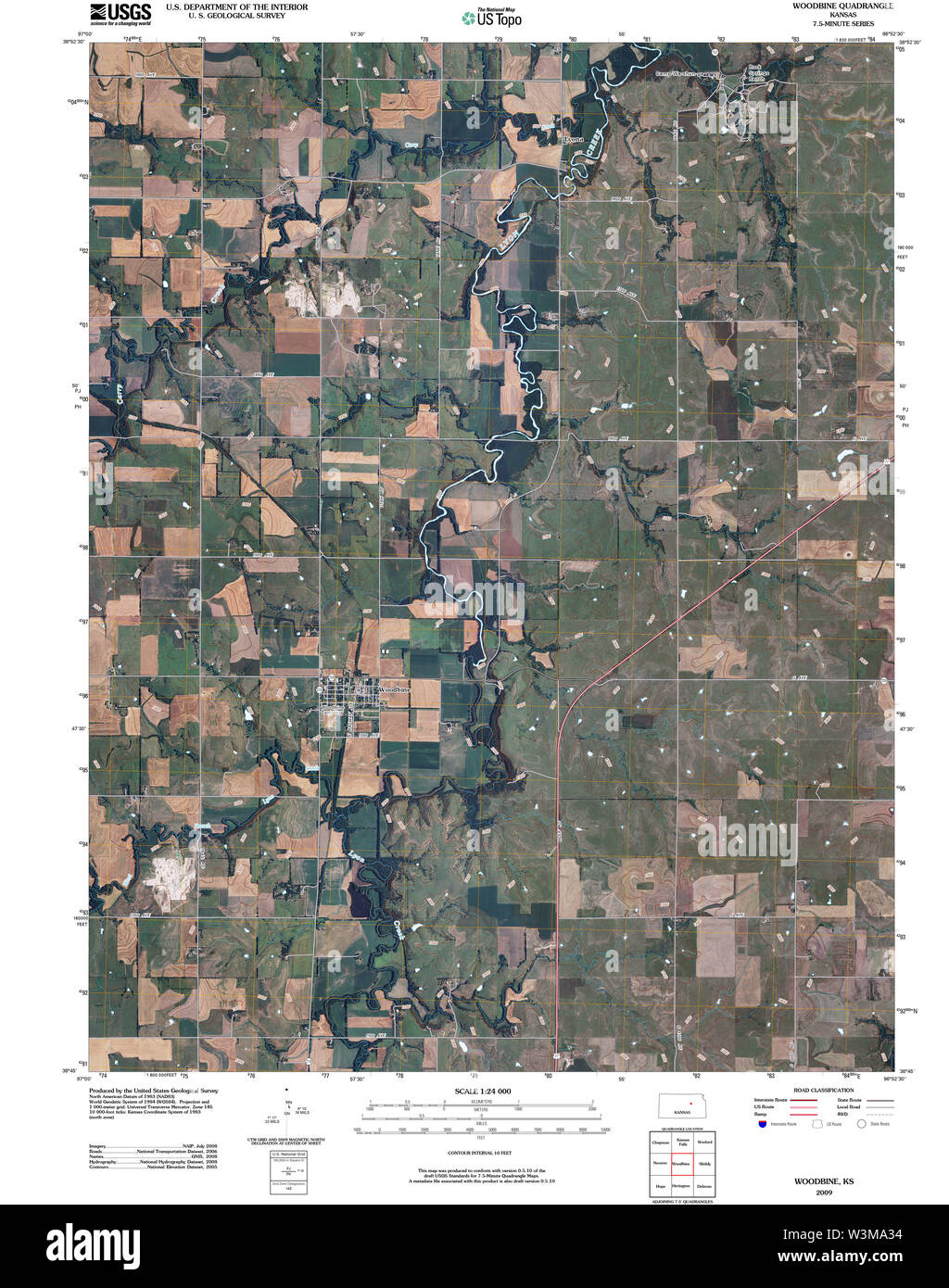 Map of woodbine hires stock photography and images Alamy