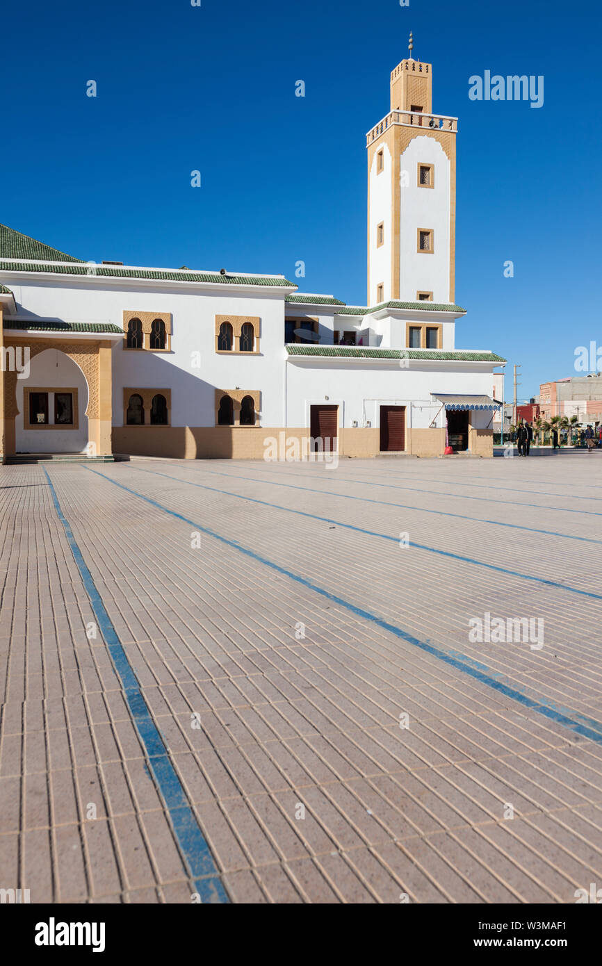 Grand Mosque in Dakhla, Morocco Stock Photo