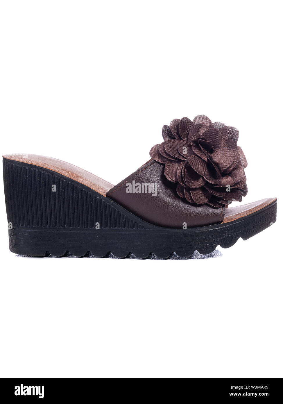 womens summer shoes on white background isolated Stock Photo - Alamy