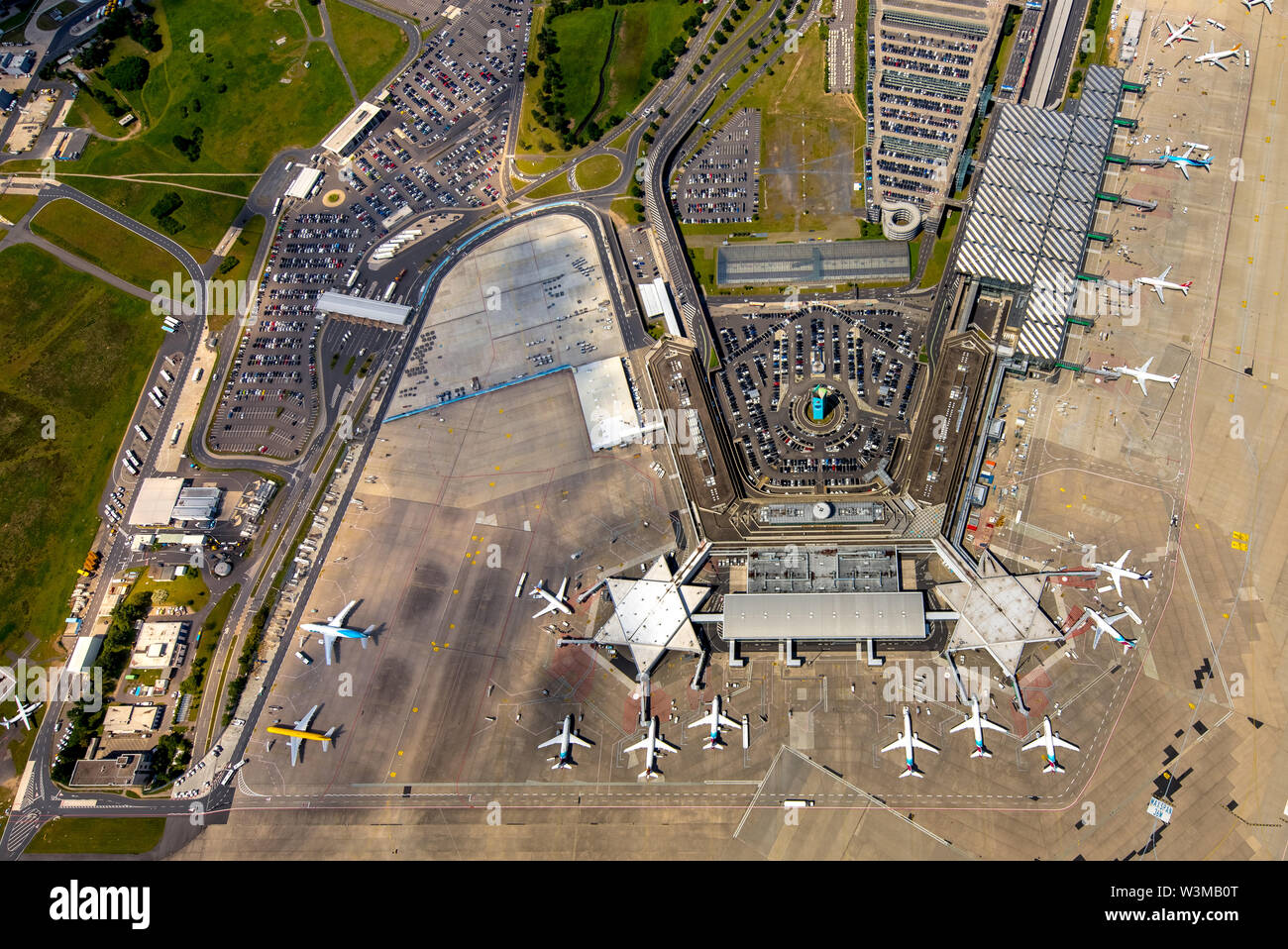 Arrivals building, Germany.., Europe, Eurowings, Eurowings airplane