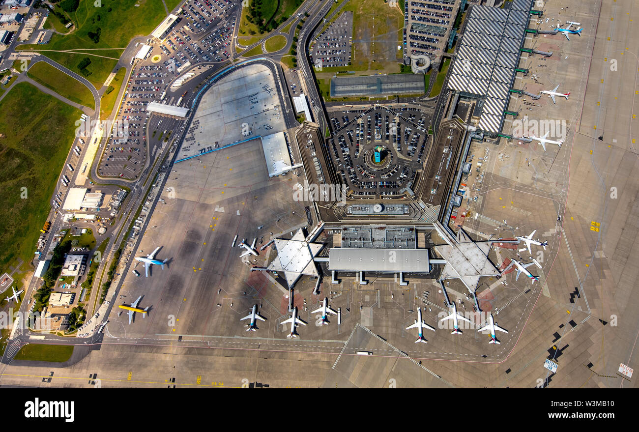 Arrivals building, Germany.., Europe, Eurowings, Eurowings airplane