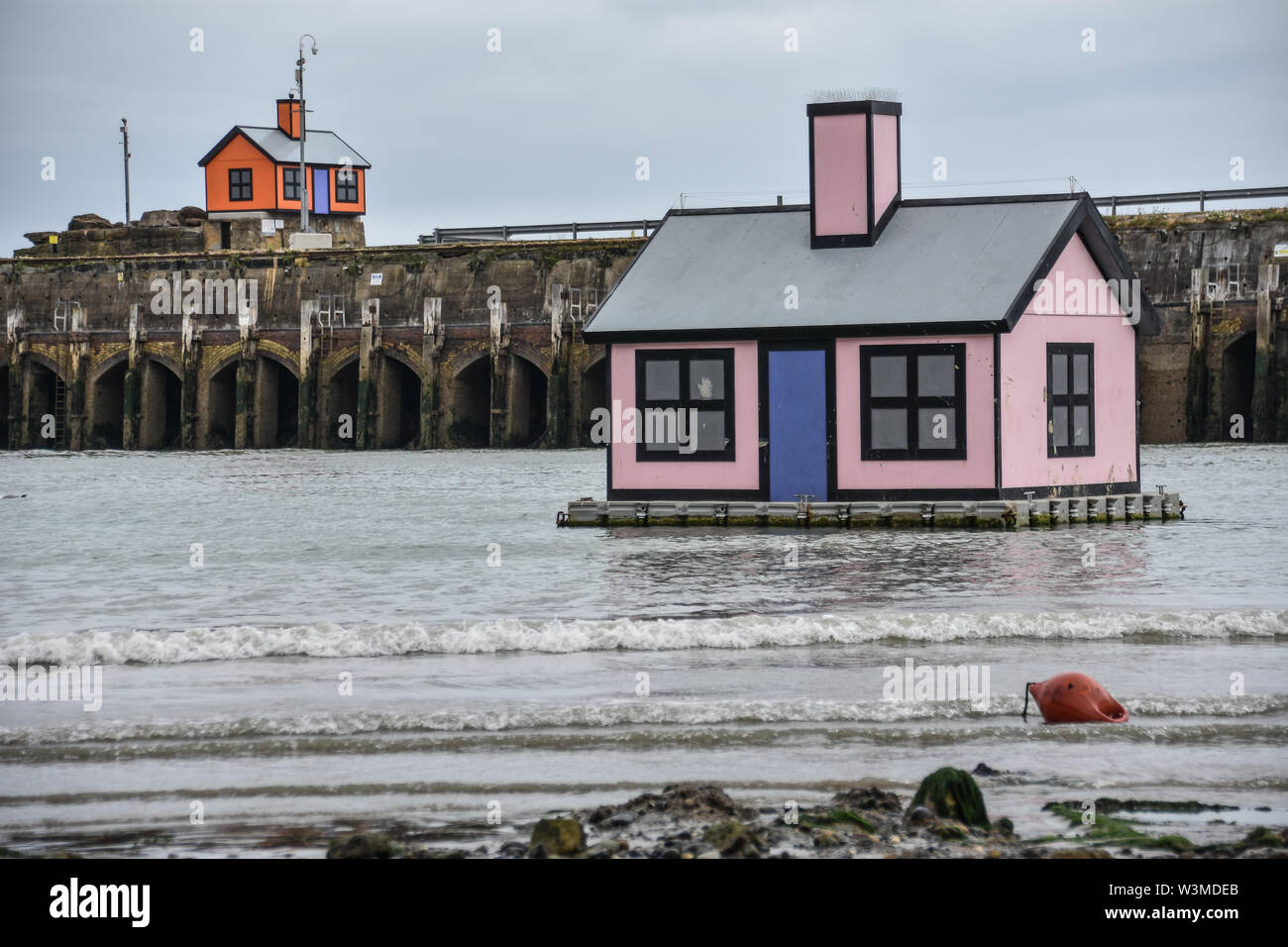 Folkestone harbour house hires stock photography and images Alamy