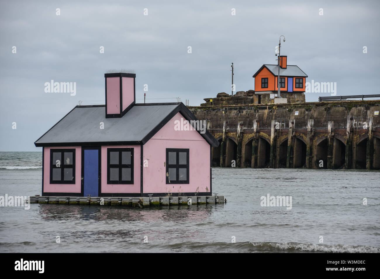 Folkestone harbour house hires stock photography and images Alamy