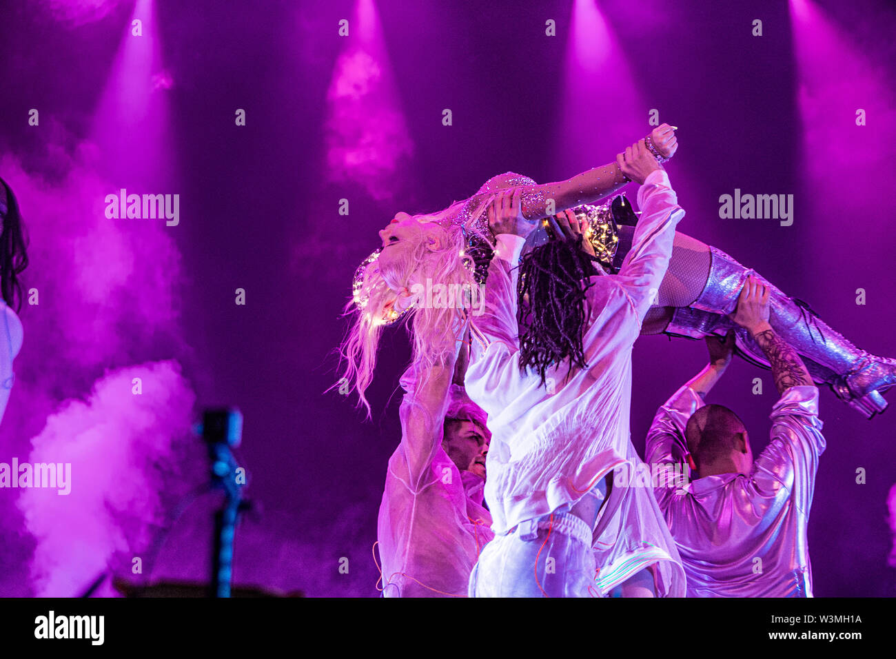 Locarno, Switzerland july 15th 2019 Christina Aguilera live at Moon And  Stars Festival © Roberto Finizio / Alamy Stock Photo - Alamy