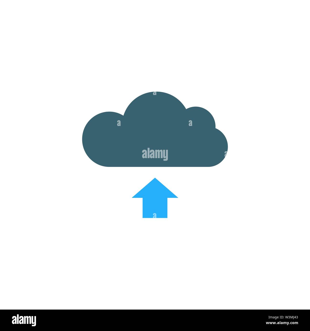 Cloud Storage related vector glyph icon Stock Vector Image & Art - Alamy