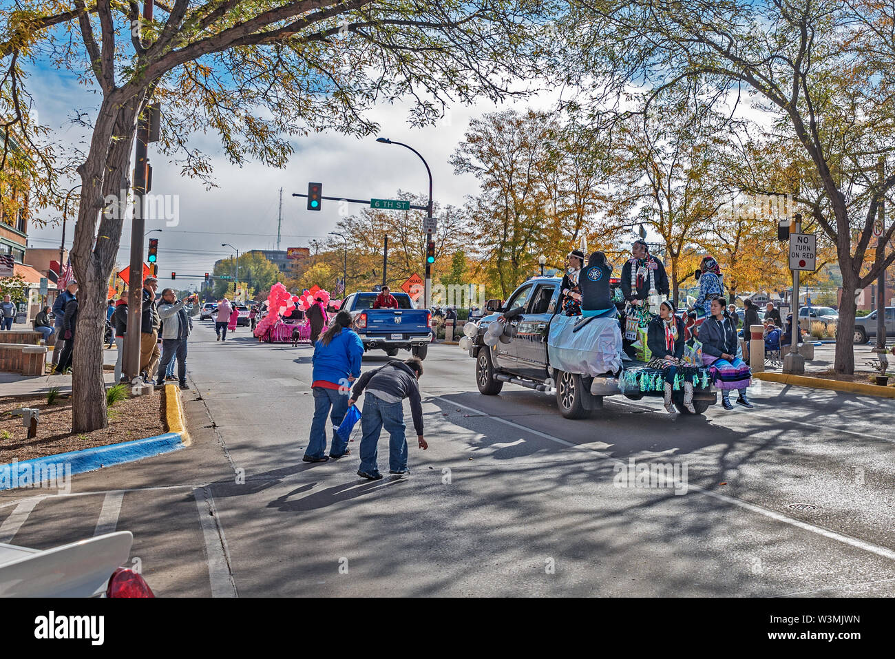 Rapid City, South Dakota, USA October 06, 2018 parade honoring