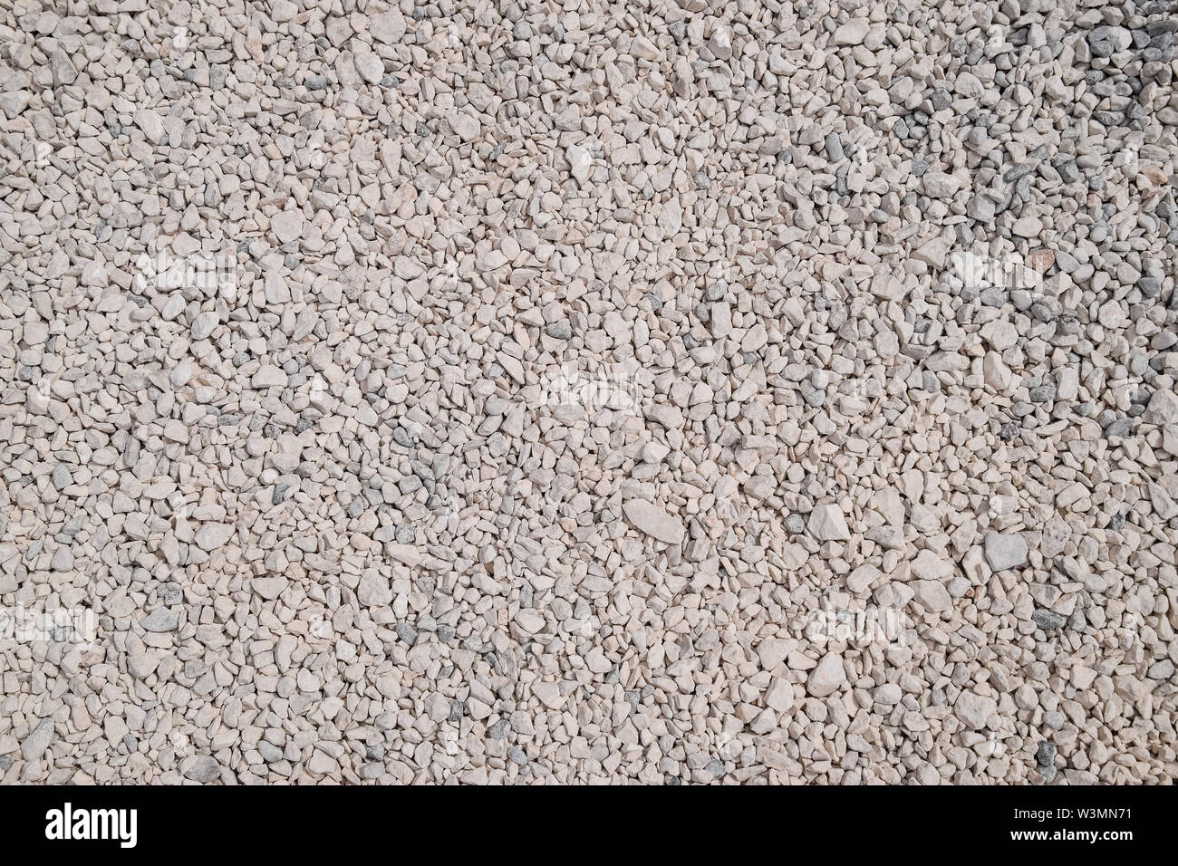 Background Texture White Crushed Stone Decorative Crushed Stone