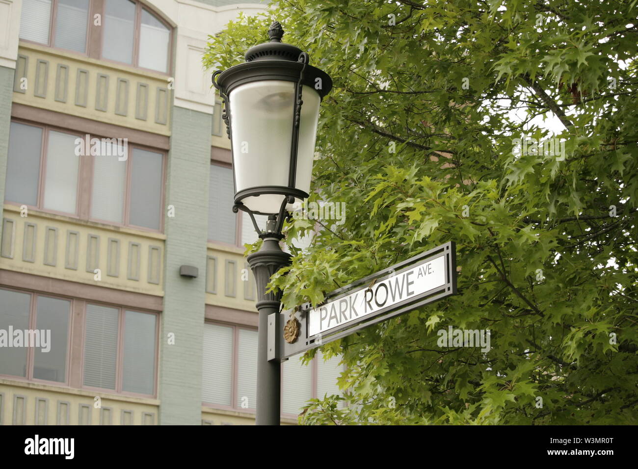 Street Signs at Perkins Rowe in Baton Rouge Stock Photo Alamy