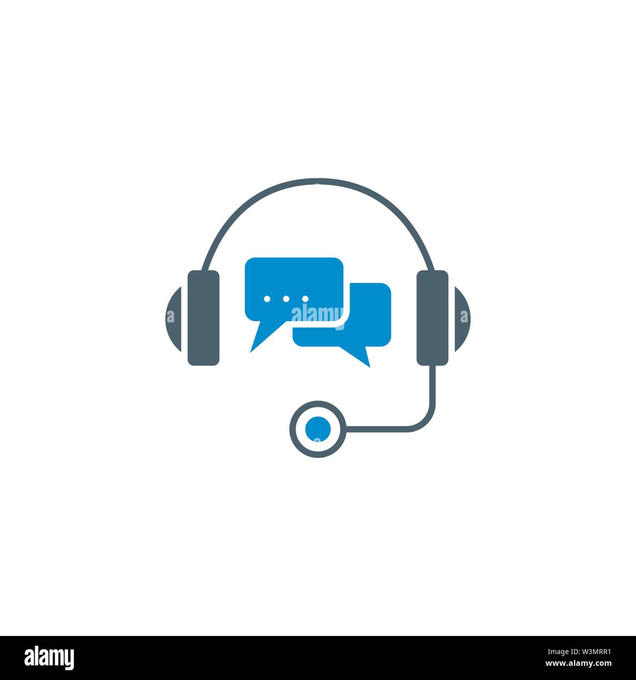 Support related vector glyph icon. Stock Vector