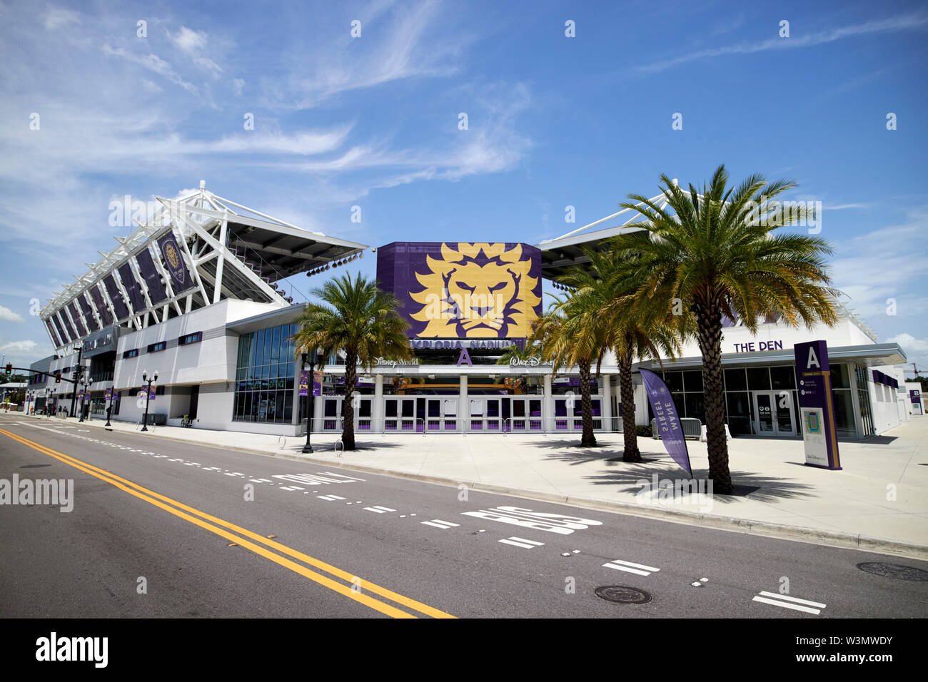 Exploria Stadium home to Orlando City of the MLS Orlando Florida USA Stock Photo