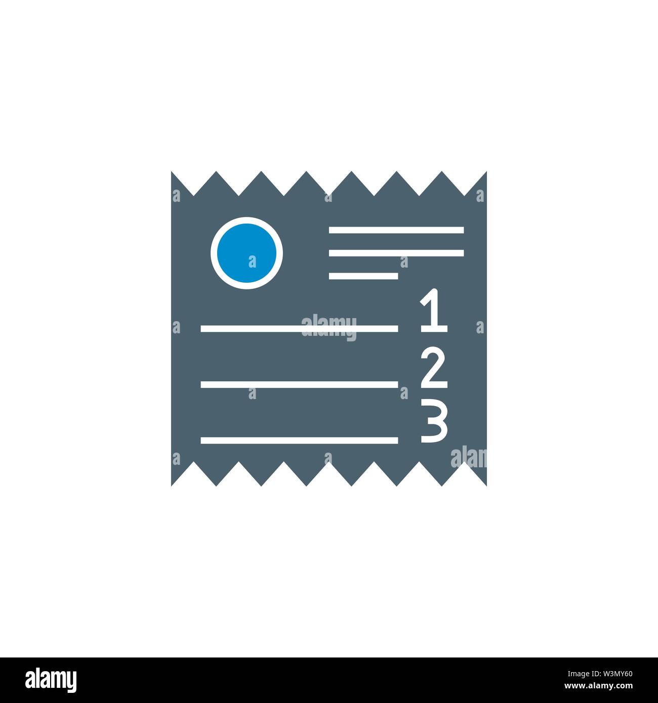 sales-receipt-related-vector-glyph-icon-stock-vector-image-art-alamy