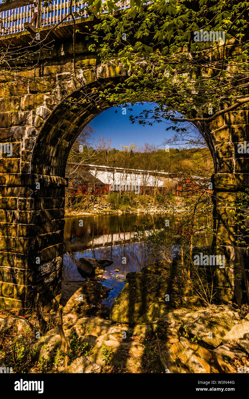 Rail Road Bridge Collinsville, Connecticut, USA Stock Photo Alamy