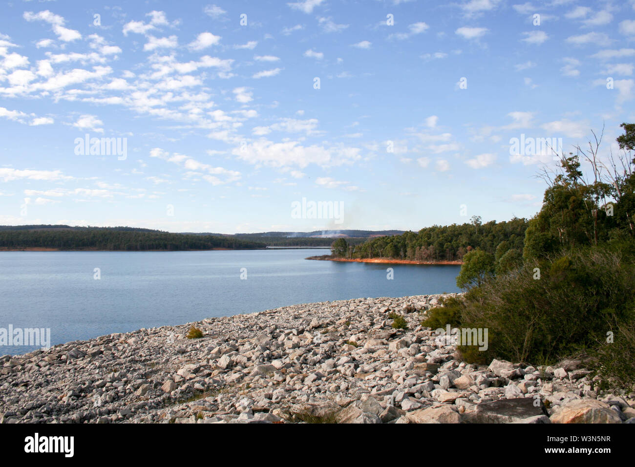 North Dandalup Dam and spillway Stock Photo Alamy