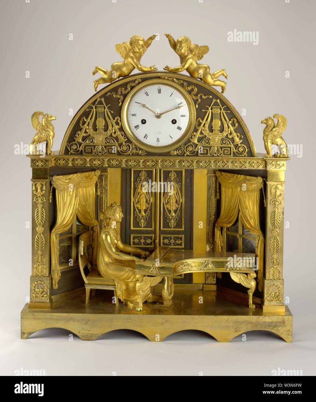 Clock (France), 180710 Stock Photo Alamy