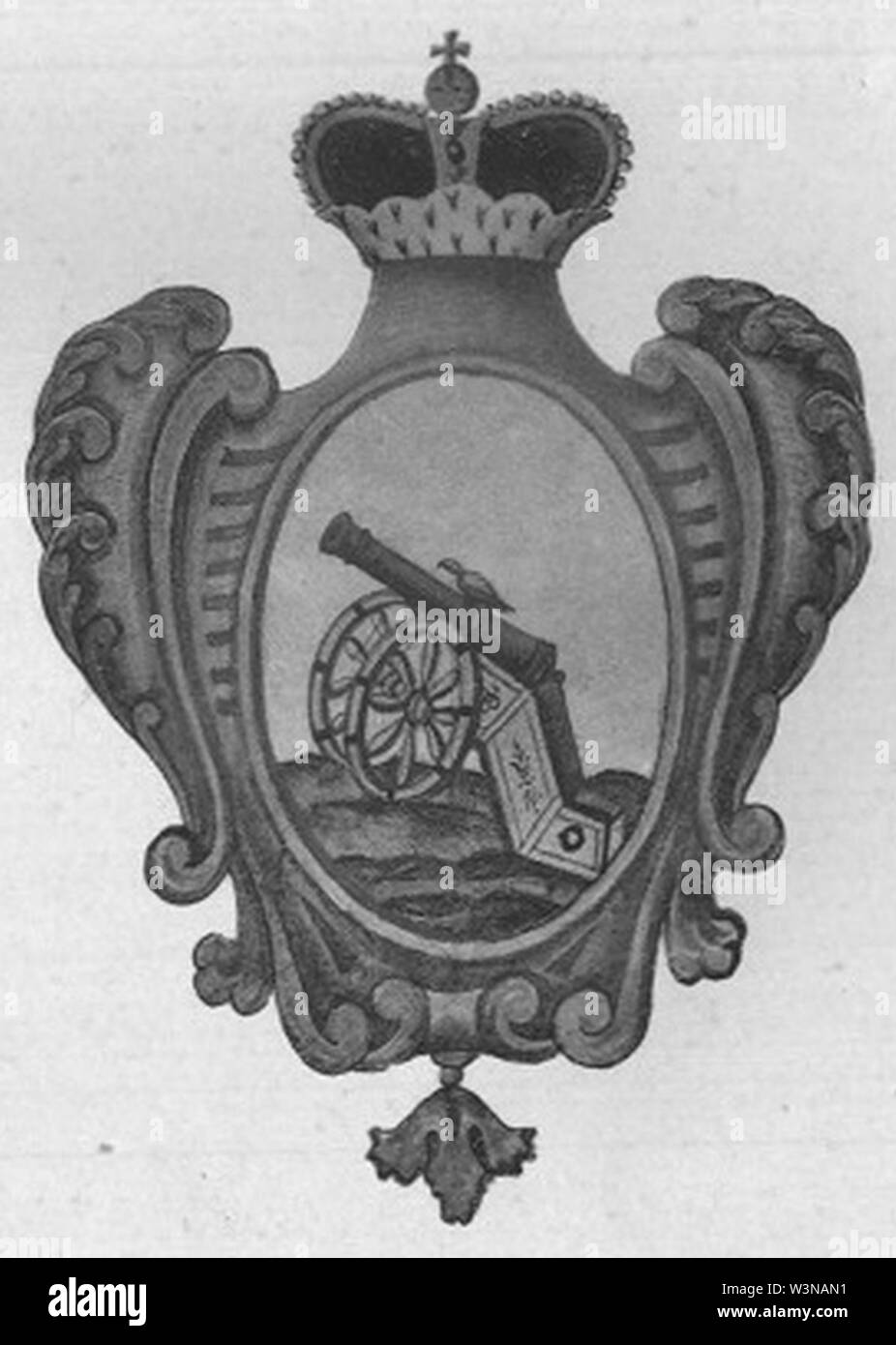 Coat of Arms of Smolensk (1730 Stock Photo Alamy