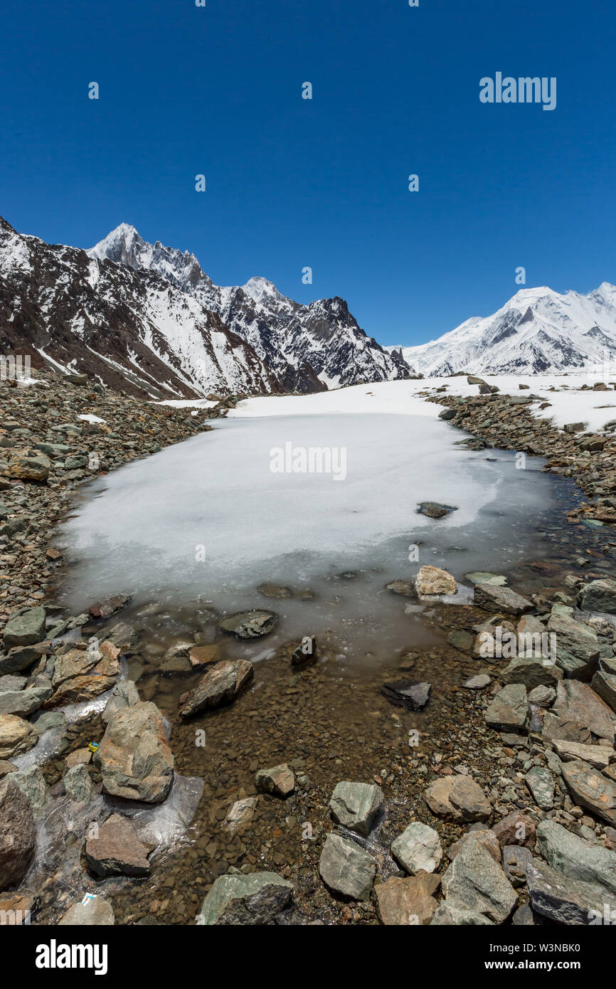 K2 mountain peak, second highest mountain in the world, K2 trek