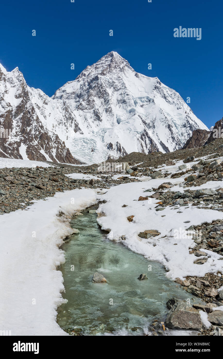 K2 mountain peak, second highest mountain in the world, K2 trek