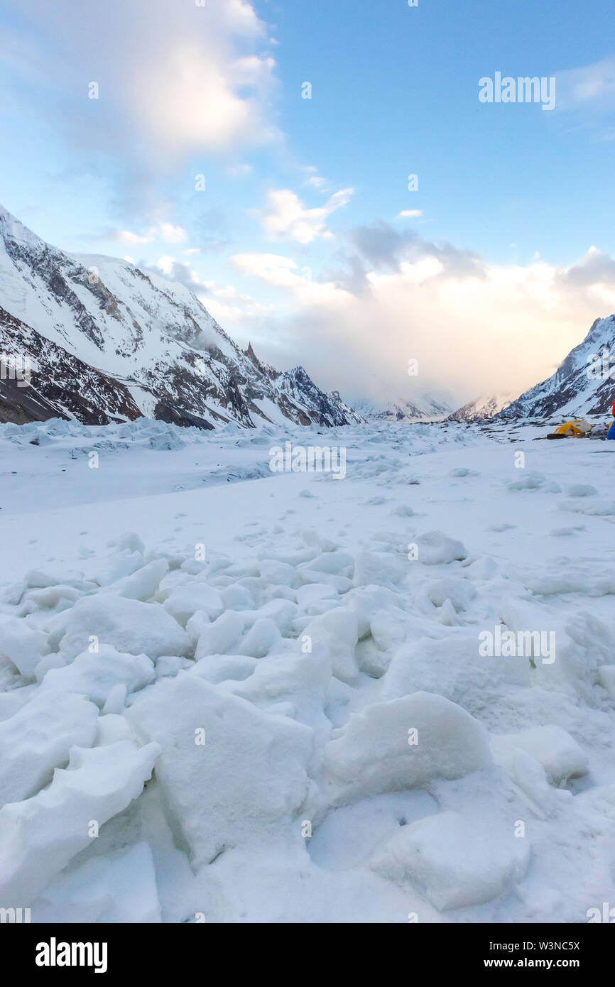 K2 mountain peak, second highest mountain in the world, K2 trek ...