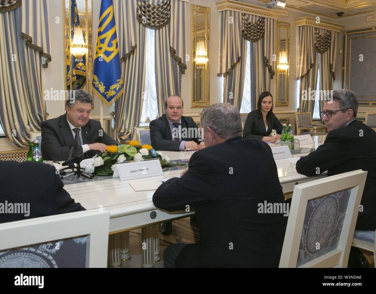 CODEL James Inhofe visit to Kyiv, Ukraine, October 27-28, 2014 (15472272889). Stock Photo