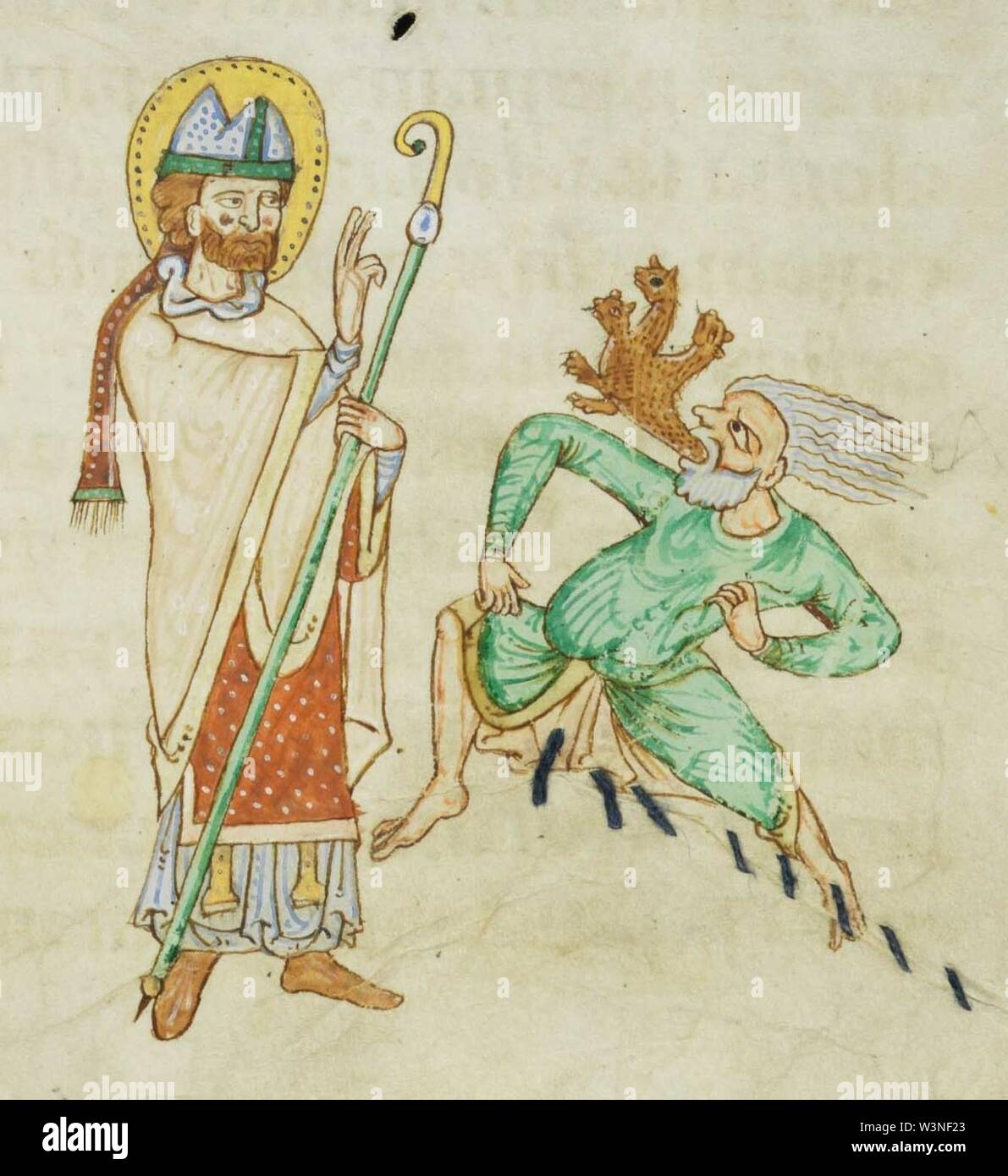 Codex Bodmer 127 191r Detail Stock Photo - Alamy