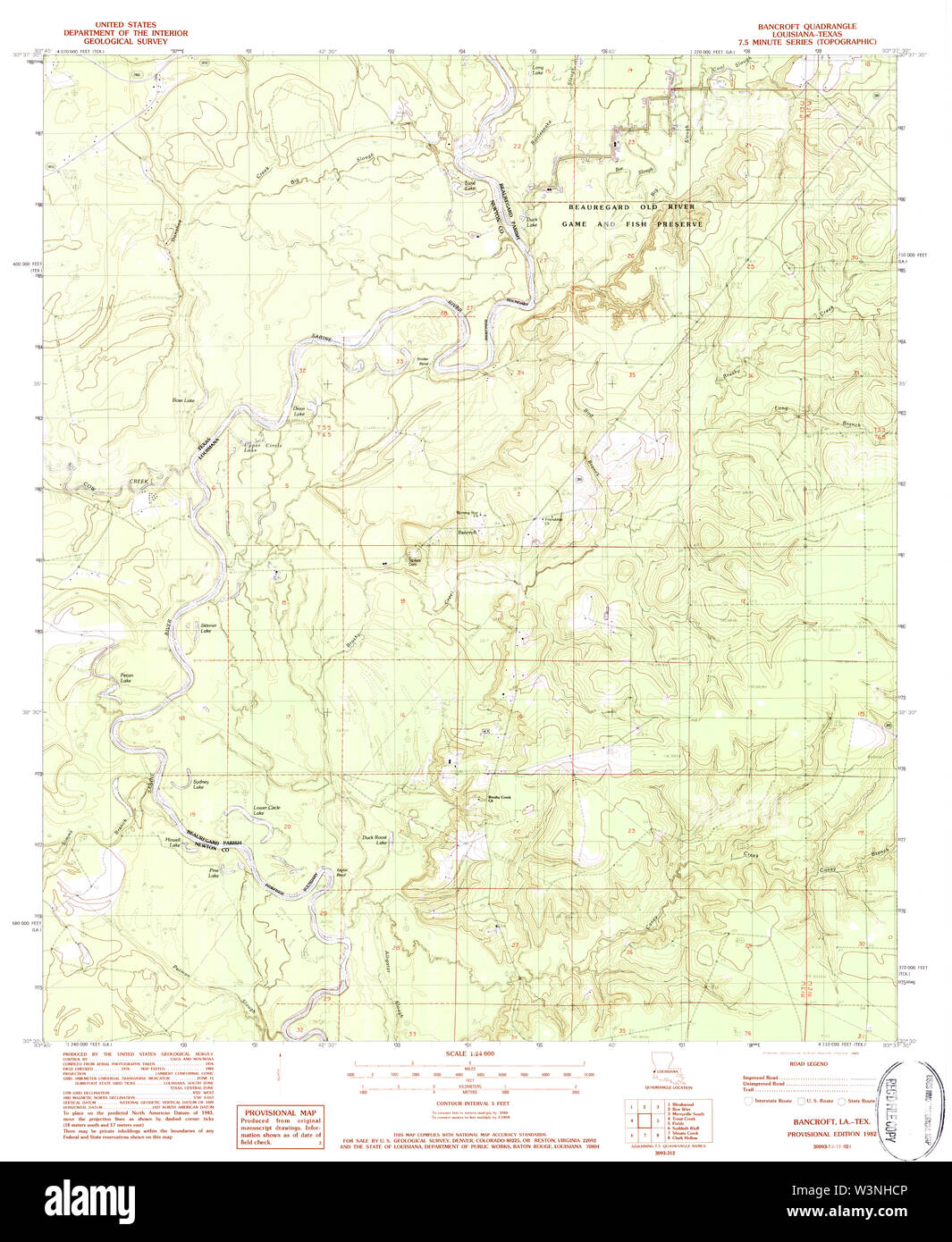 Map of bancroft hires stock photography and images Alamy