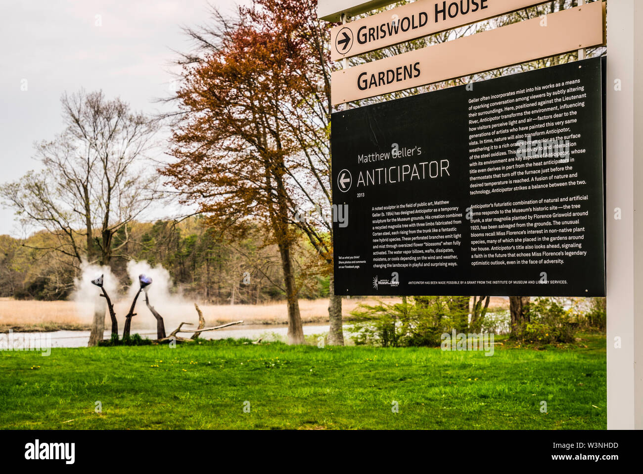 The Florence Griswold Museum   Old Lyme, Connecticut, USA Stock Photo