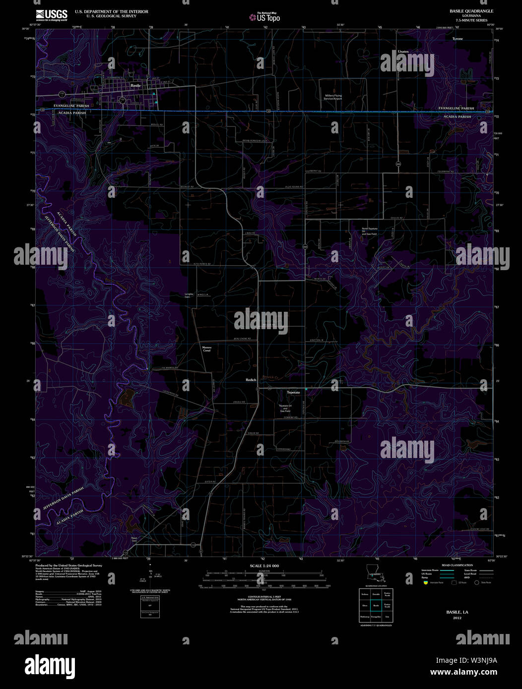 Map of basile hires stock photography and images Alamy