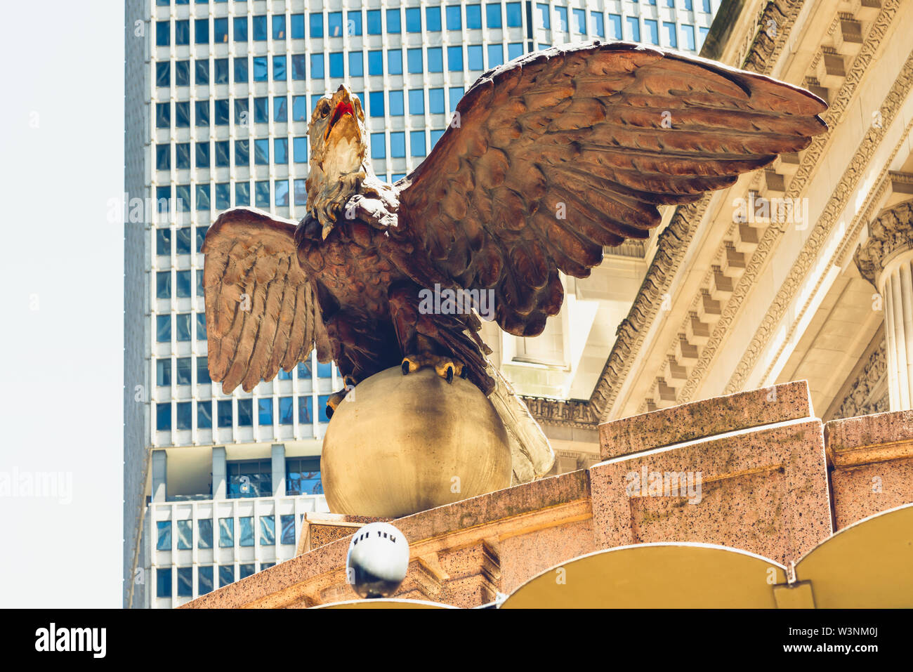 Eagle Statue, Grand Central Railroad Terminal at 42nd Street and Park