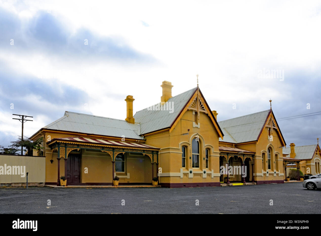 Tenterfield Railway Station NSW Australia. Stock Photo