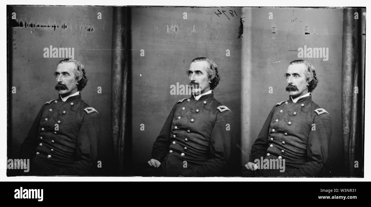 Col. T.D. Doubleday 4th N.Y Heavy Artillery Stock Photo
