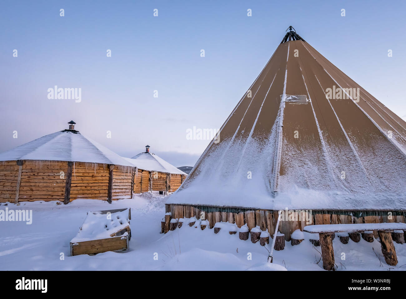 Sami Tent Norway Stock Photos Sami Tent Norway Stock Images Alamy