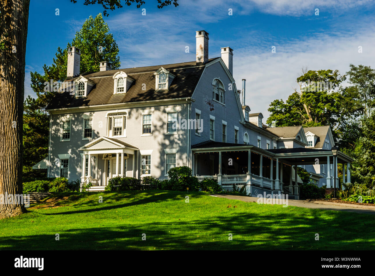 Amos Eno House, Simsbury 1820 House Simsbury, Connecticut, USA Stock