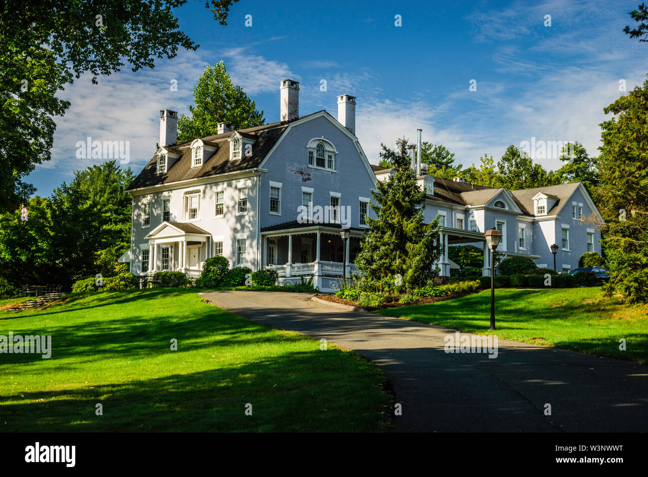 Amos Eno House, Simsbury 1820 House Simsbury, Connecticut, USA Stock