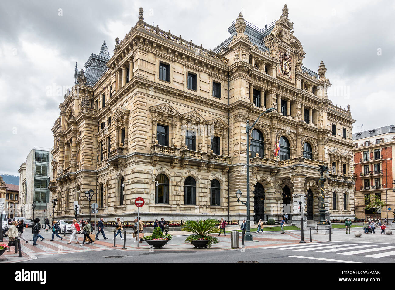 Regional goverment Headquartes in Bilbao Stock Photo