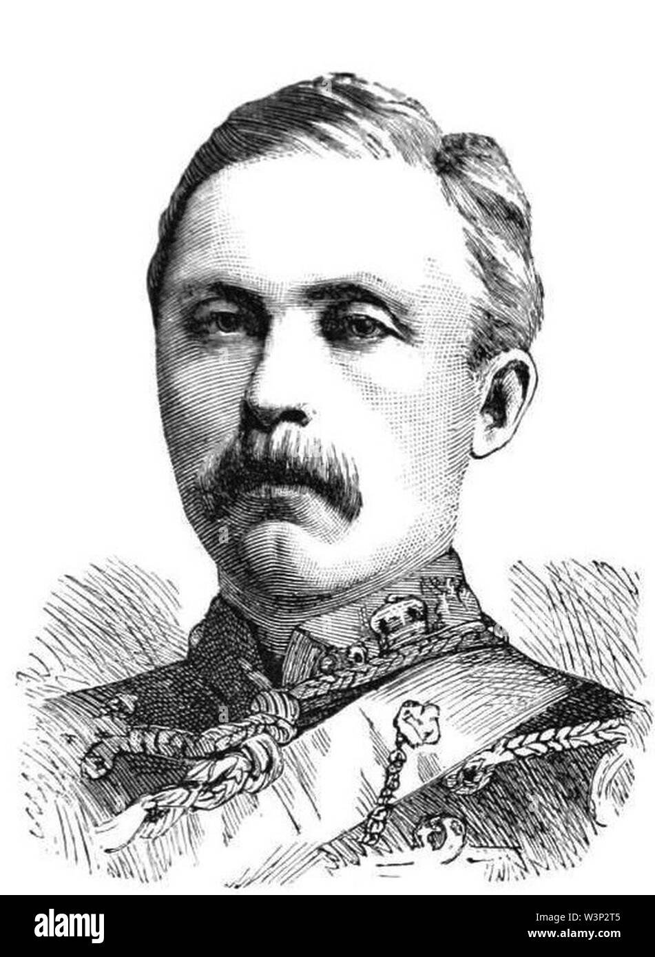 Colonel Hamill Stewart. Stock Photo