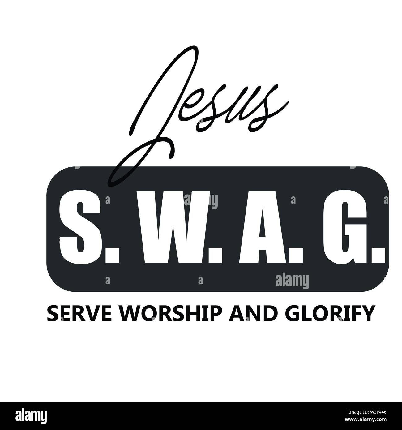 Biblical Phrase Motivational Quote Of Life Typography For Print Or