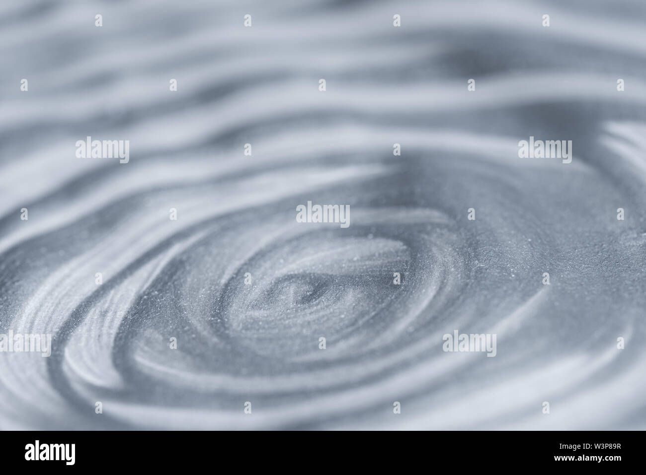 silver color painted bacground texture selective focus Stock Photo