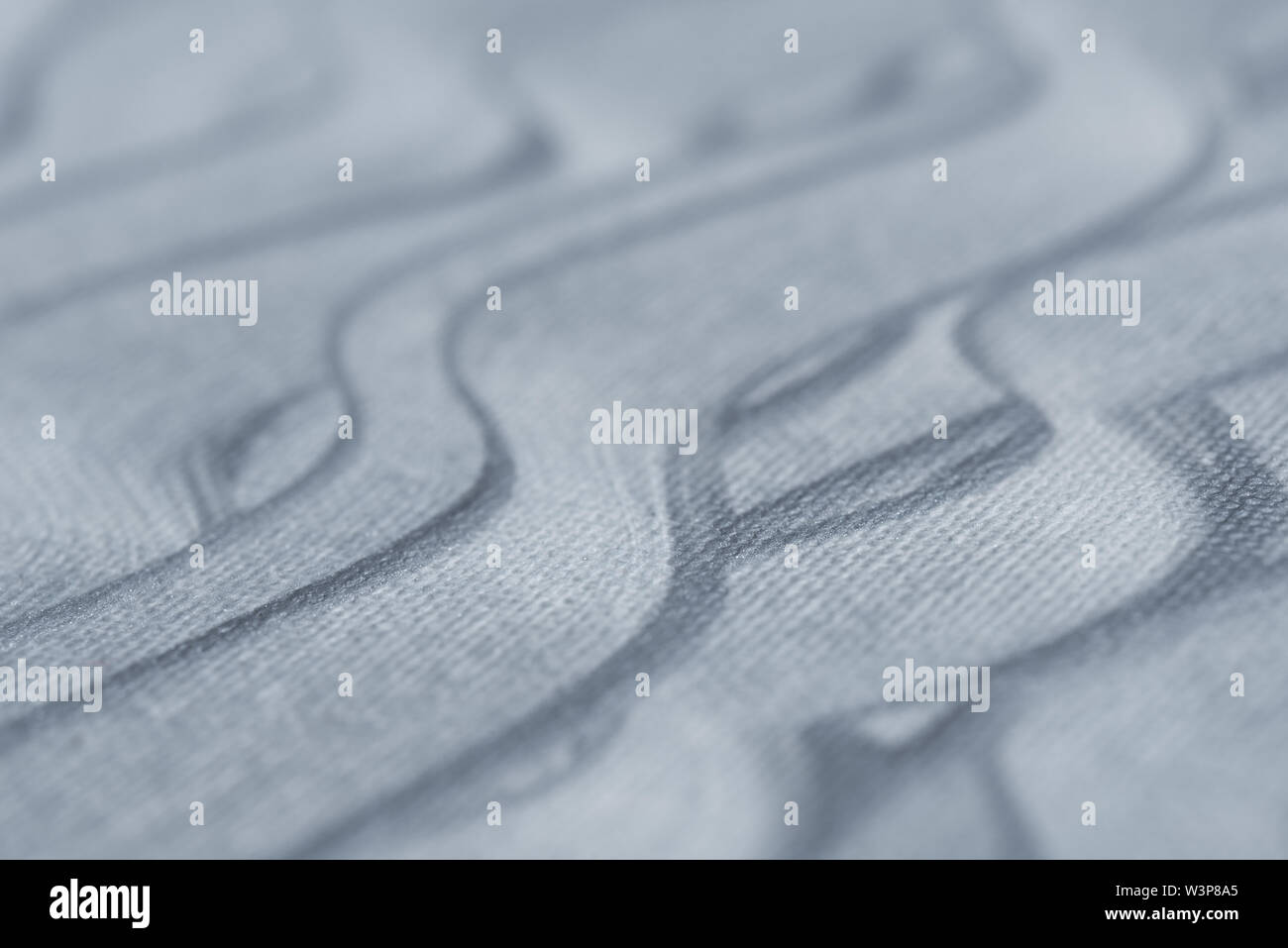 silver color painted bacground texture selective focus Stock Photo