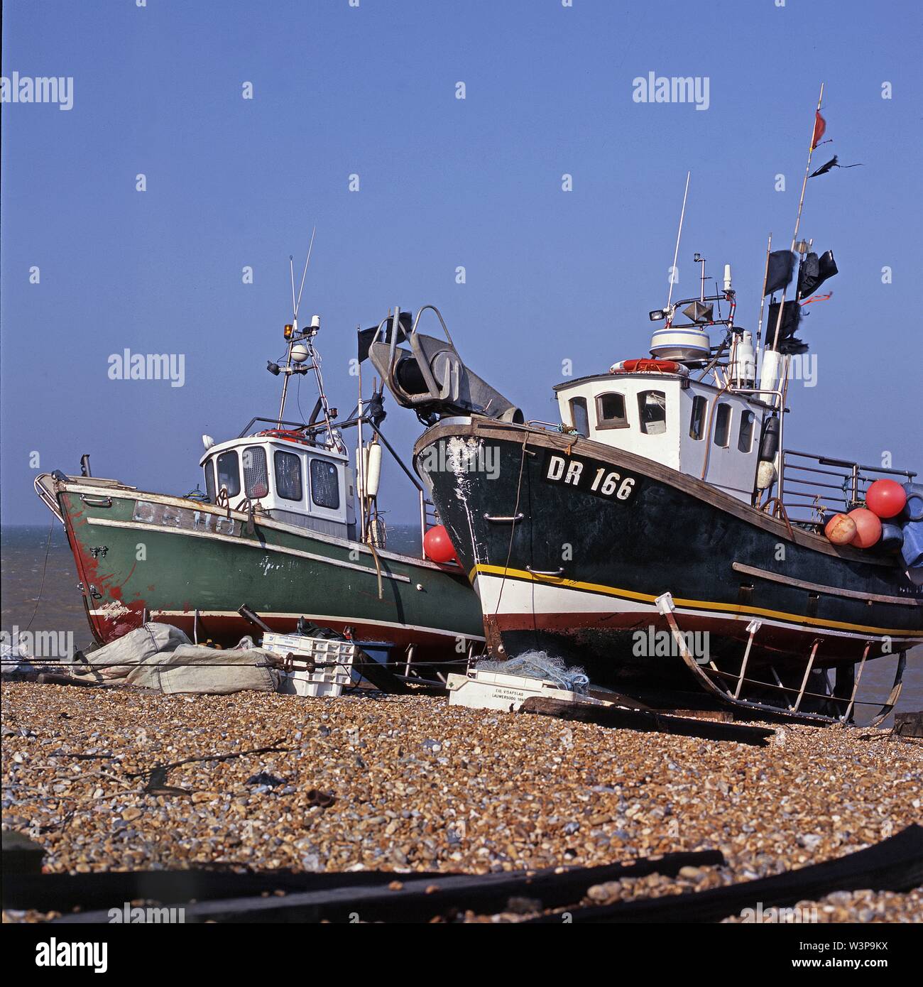Deal, Kent, fishing boats Stock Photo Alamy