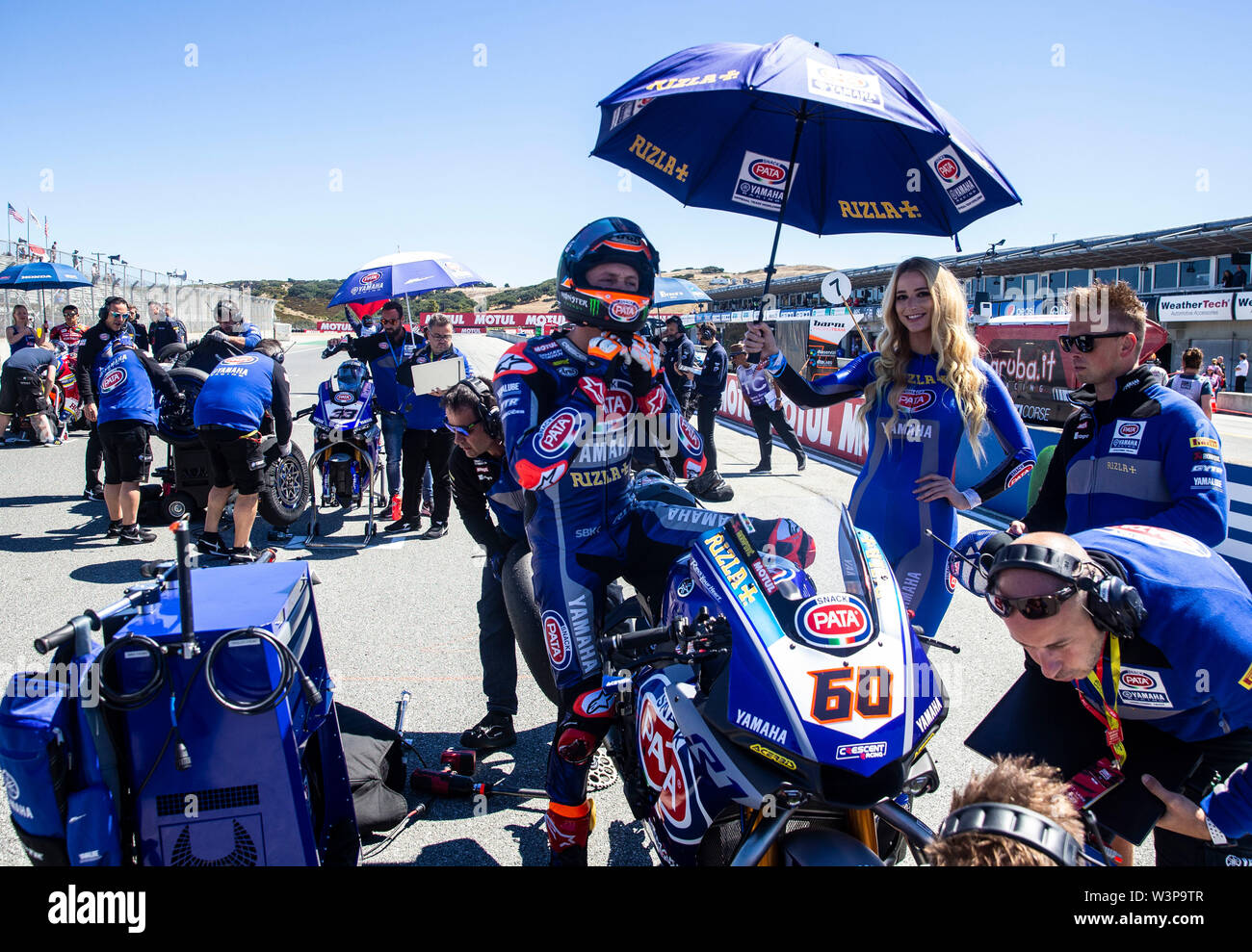 Michael van der mark racing a motorcycle hi-res stock photography and ...