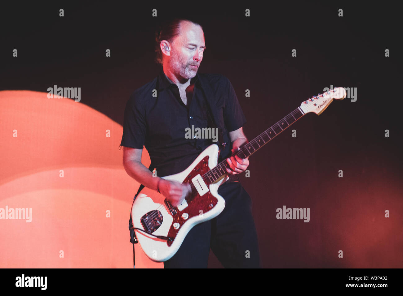 The british singer-songwriter Thom Yorke performs live during the ...