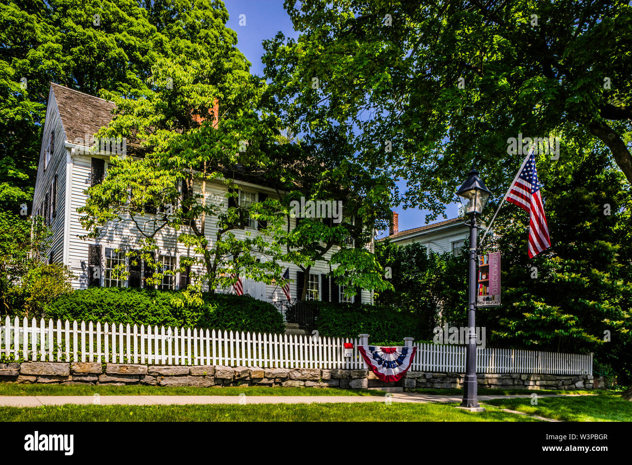 House Main Street New Milford Center Historic District New Milford