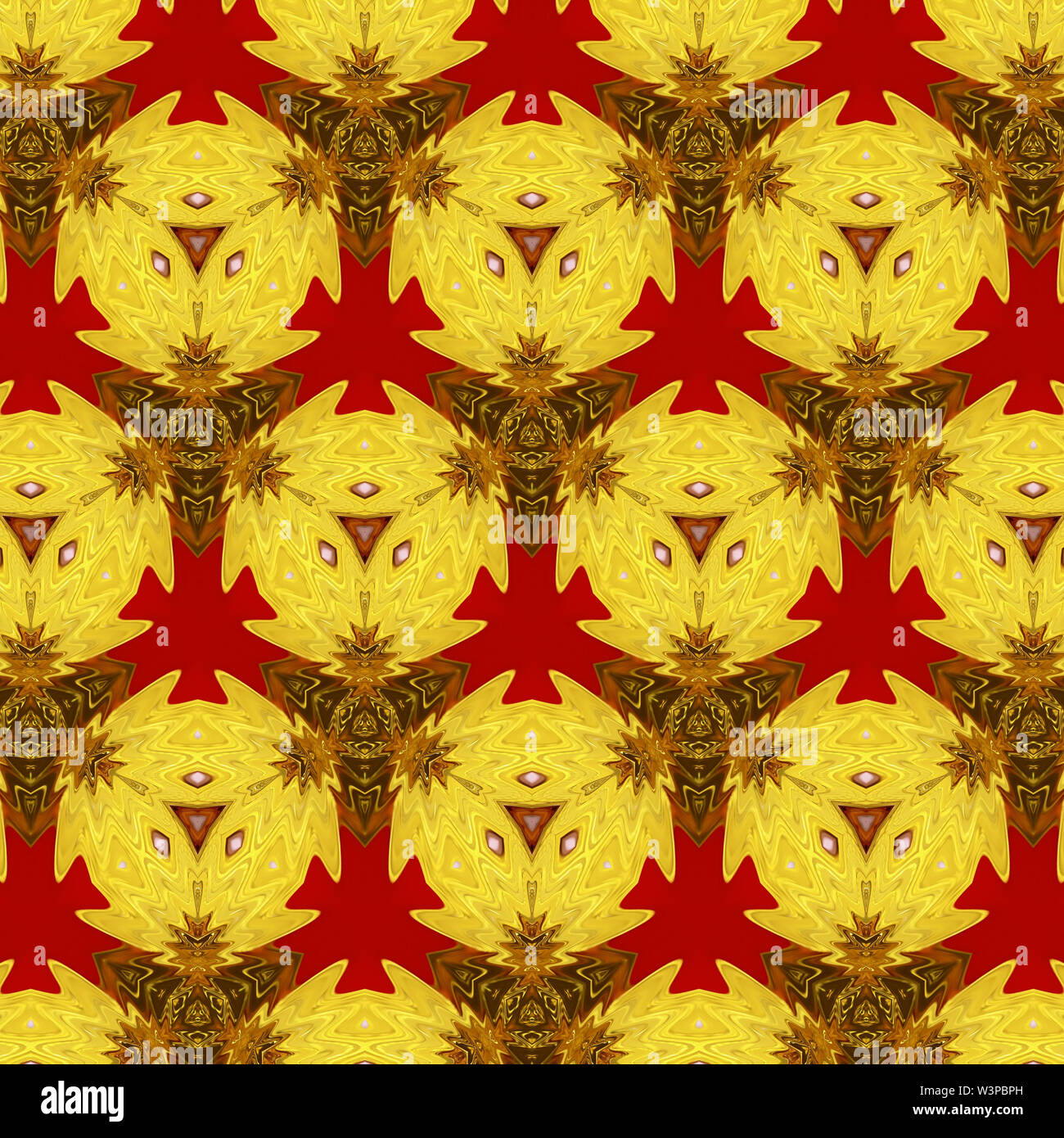 Abstract liquid gold design pattern. Graphic painting in golden color ...