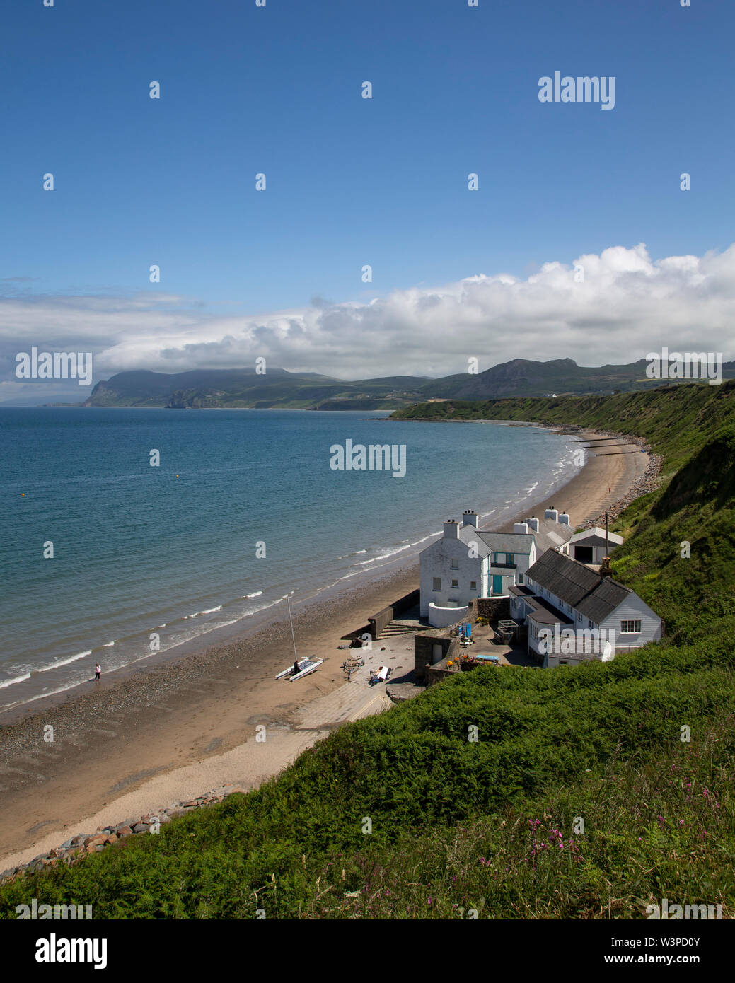 Porthdinllaen on the Lleyn Peninsula in Wales Stock Photo Alamy