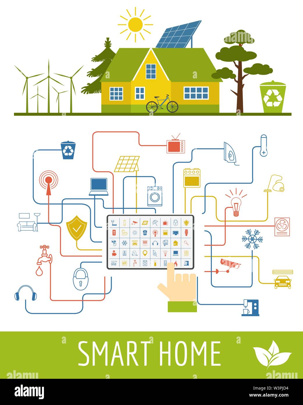 House Home Infographic Free Vector In Adobe Illustrator Ai Ai