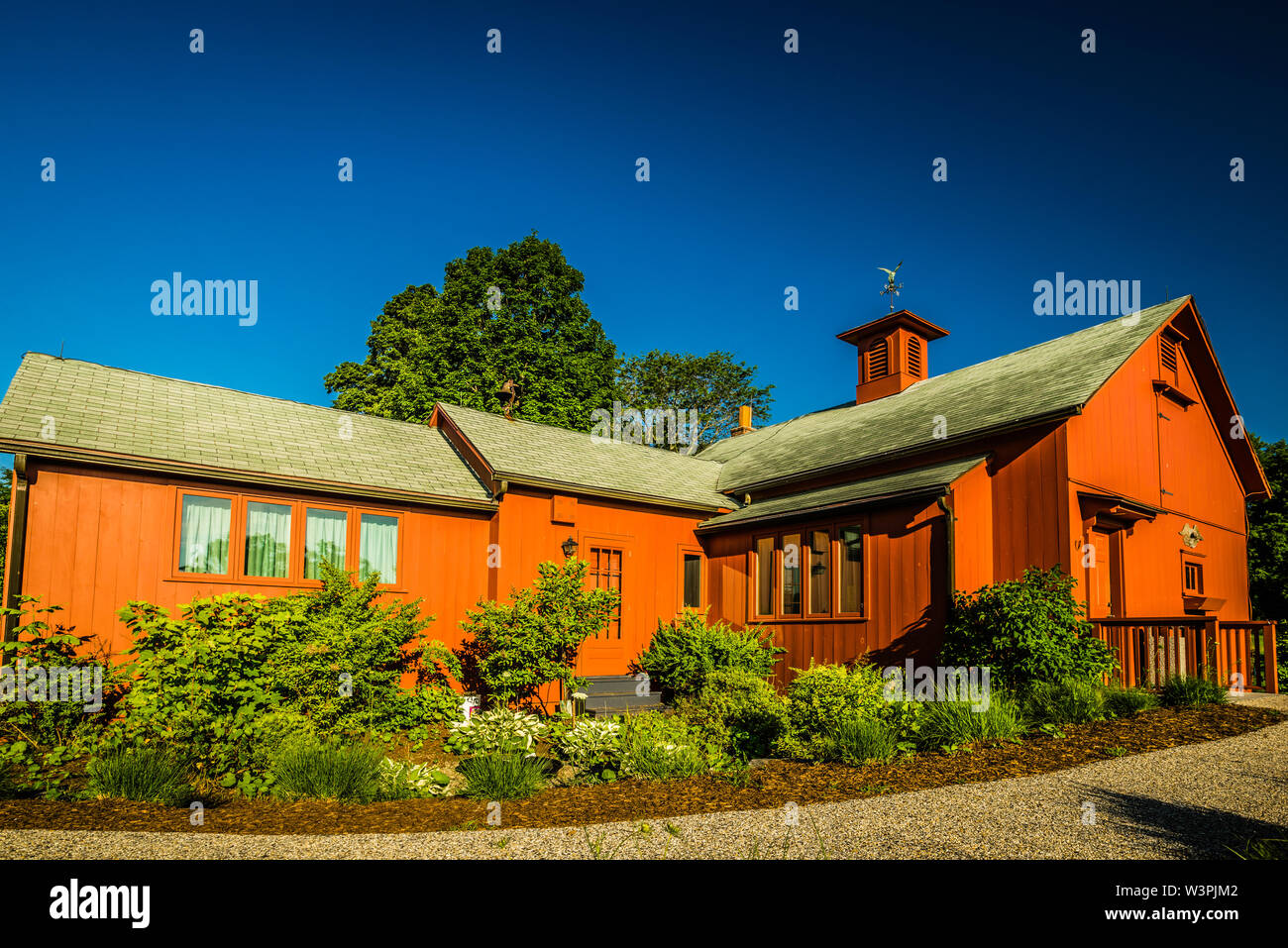 Norman Rockwell's Studio at Norman Rockwell Museum   Stockbridge, Massachusetts, USA Stock Photo