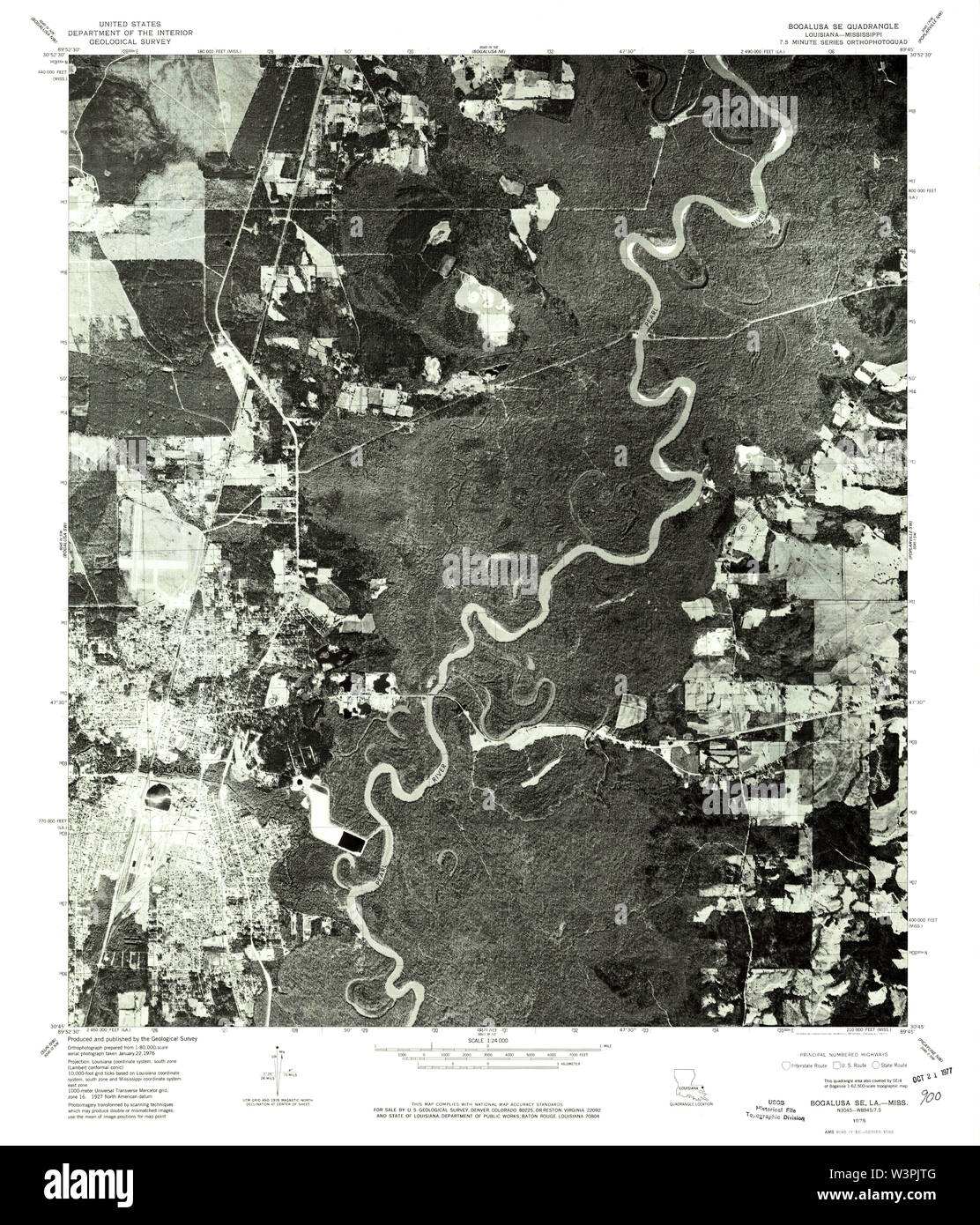 Bogalusa louisiana map hires stock photography and images Alamy